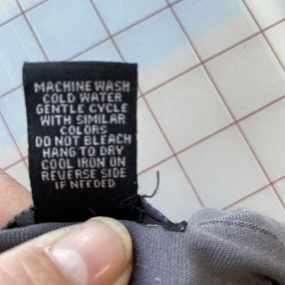 Rue 21‎ Shirt Womens Large Gray Cold Shoulder Short Sleeve Tunic Blouse - Picture 8 of 12